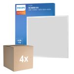 Lot 4x Philips Panneau LED Ledinaire RC065B 28W 3400lm - 830-835-840 CCT | 60x60cm - UGR <19